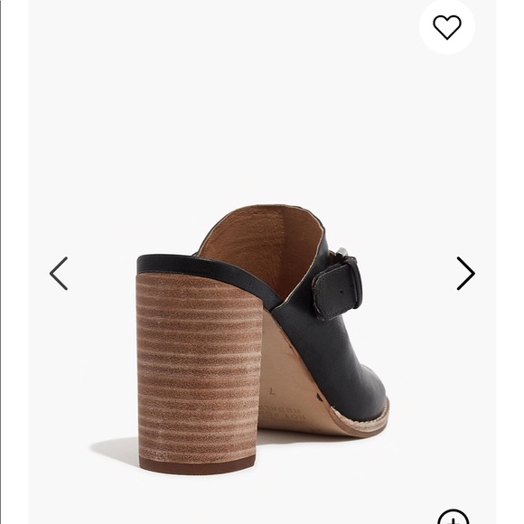 NEW • Madewell • The Riley Convertible Mule Black - Picture 5 of 9